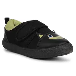 LIBERTY Animal Designed Shoes With Velcro Closure - Black-picture-15