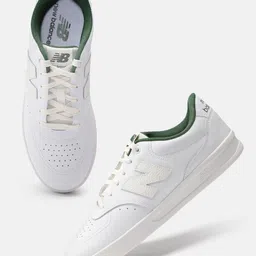 New Balance Unisex BB80IWG Leather Sneakers with Perforated Detail-picture-39