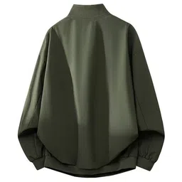 StyleCast x Revolte Collarless Leather Jacket image 2