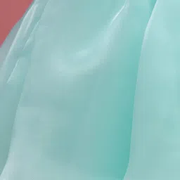 Enfance Flutter Sleeves Sequin Embellished & Bow Applique Detailed Knee Length Dress - Sea Green image 5