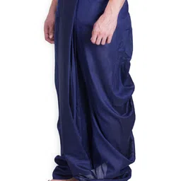 here&now x sanwara Sanwara Blue Dhoti image 5