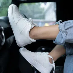 Shoetopia Kids White Casual Sneakers-picture-20