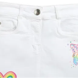 Tiny Girl Off White Barbie Printed Skirt image 4