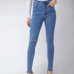 Miss Chase Blue High Rise Jeans-picture-17