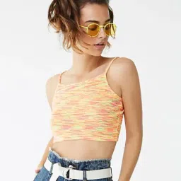 Forever 21 Multicolor Printed Crop Camisole-picture-35