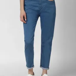 FOREVER 21 WOMEN MID WAIST SLIM FIT ANKLE LENGTH JEANS-image-47