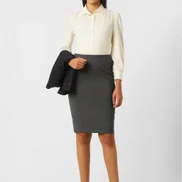 Van Heusen Beige Regular Fit Shirt image 4