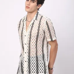 VASTRADO Core Fashion Multi Self Design Shirt image 4