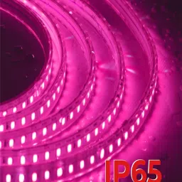 SPARK WORLD Pink Plastic LED Rope Light image 4