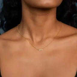 Shaya 925 Silver By your Side Gold Plated Necklace for Women image 4