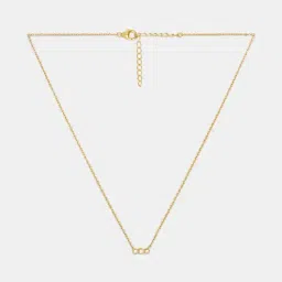 Shaya 925 Silver By your Side Gold Plated Necklace for Women-image-81