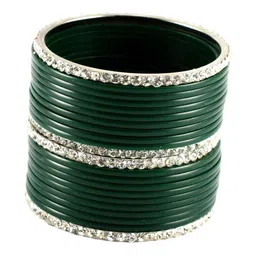 Vidhya Kangan Set Of 22 Artificial Stone Studded Bangles image 3