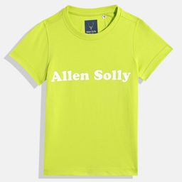 Allen Solly Junior Boys Brand Logo Printed Pure Cotton T-shirt-picture-29