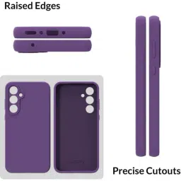 Sprig Back Cover for Samsung Galaxy F55 5G (Purple) image 3