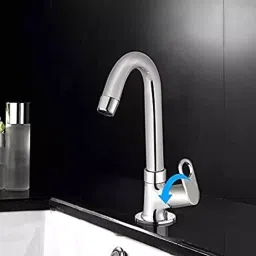 fastgear GENERIC Sink Tap Brass Chrome Finish Silver, FG1093 (Pack of 2) image 3