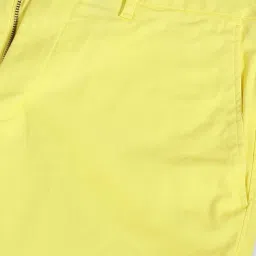 Tommy Hilfiger Yellow Tulip Regular Fit Shorts image 4