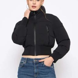 MADAME Black Quilted Jacket-picture-21