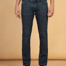 Wrangler Skanders Dark Blue Slim Fit Low Rise Jeans-picture-35