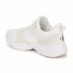 Calvin Klein Men's White & Ivory Sneakers image 4