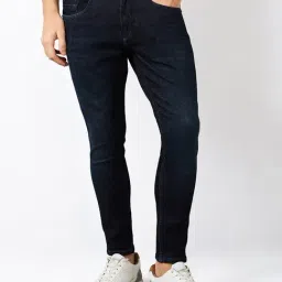 Spykar Men Slim Fit Mid Rise Cotton Casual Jeans-picture-10