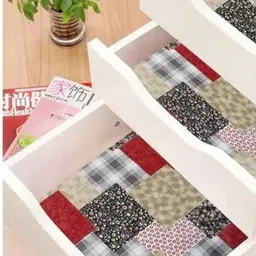 Mopak Decor Red Set of 1 Regular Shelf Liner Organisers image 4