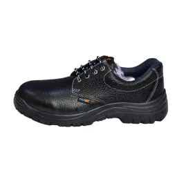 HIGHLITE Steel Toe Safety Shoes Single Density PU Sole Black UK 7, HL-201 SD-picture-16