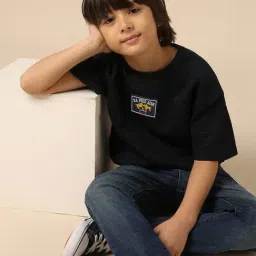 U.S. Polo Assn. Boys Blue Textured T-Shirt image 4