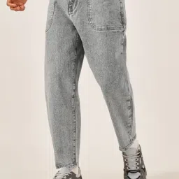 Styli Silver Cotton Loose Fit Jeans-picture-33