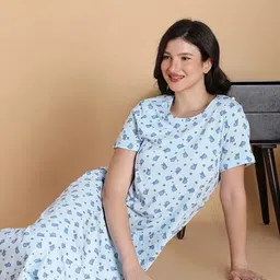 Zivame Printed Nightdress image 3