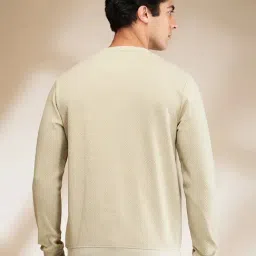 Being Human Green Regular Fit Sweatshirt image 2