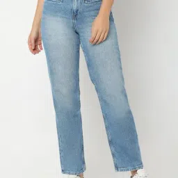 Spykar Light Blue Solid Stretchable Jeans-image-45