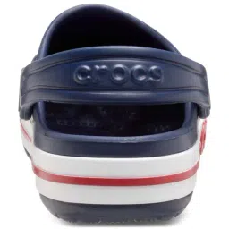 Crocs Kid's Bayaband Navy Back Strap Clogs image 5