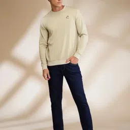 Being Human Green Regular Fit Sweatshirt image 5