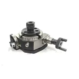 Assorts Tilting Rotary Table 80 mm (3 Inch) with Round Vice, 65 mm 3 Jaws, ER16 Collet Adaptor, M6 Clamp Kit, Back Plate & T Nuts Bolts & Tailstock image 4