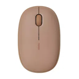 Rapoo M650 Milk Tea Brown Wireless Mouse image 1