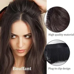 VIEWS Women Wavy Clip-In Locks Hair Extension image 3