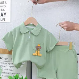 POP STREET KIDS Boys T-shirt With Shorts-picture-36