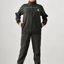 SMSHOPMORE Girls Mock Collar Long Sleeve Tracksuit-image-30