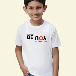 Friskers Boys Typography Printed T-shirt-image-86