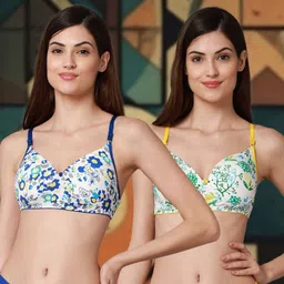 Samvar Multi Cotton Non-Wired Non Padded Minimizer Bra image 5