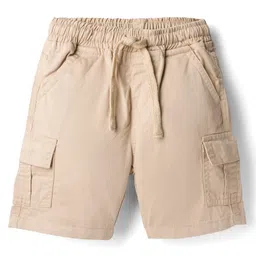 Babyhug Cotton Woven Half Sleeves Shirt & Shorts Set With Checks - Pink image 4