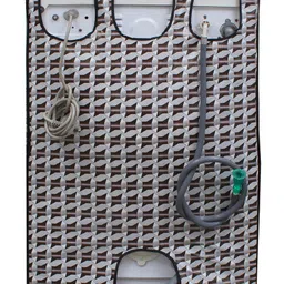 Dream care Fully Automatic Front Load Waterproof Washing Machine Cover for Samsung/ IFB/ LG/ Godrej/ Whirlpool/ Bosch/ 6 kg image 4