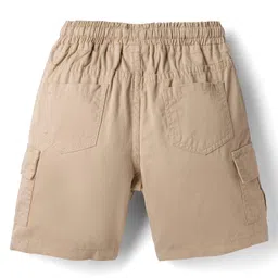 Babyhug Cotton Woven Half Sleeves Shirt & Shorts Set With Checks - Pink image 5