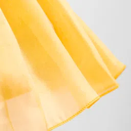 Enfance Sleeveless Colour Blocked Stone Embellished Belt Flared Knee Length Dress - Royal Blue image 5