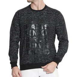 Duke Black Regular Fit Printed Sweatshirt-picture-32