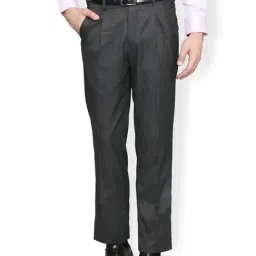 Van Heusen Grey Regular Fit Trousers-picture-32