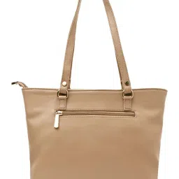 Rocia Beige Quilted Shoulder Handbag image 4