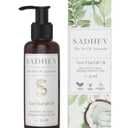 SADHEV The Art Of Ayurveda Anti-Hairfall Oil - 75 ml image 4