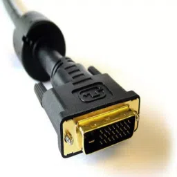 Pac 10 Metre Gold Plated Dual Link DVI To DVI D Male Cable Black for Computers image 2