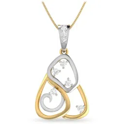 PC Jeweller Pravat 18k Gold Pendant without Chain for Women-picture-14